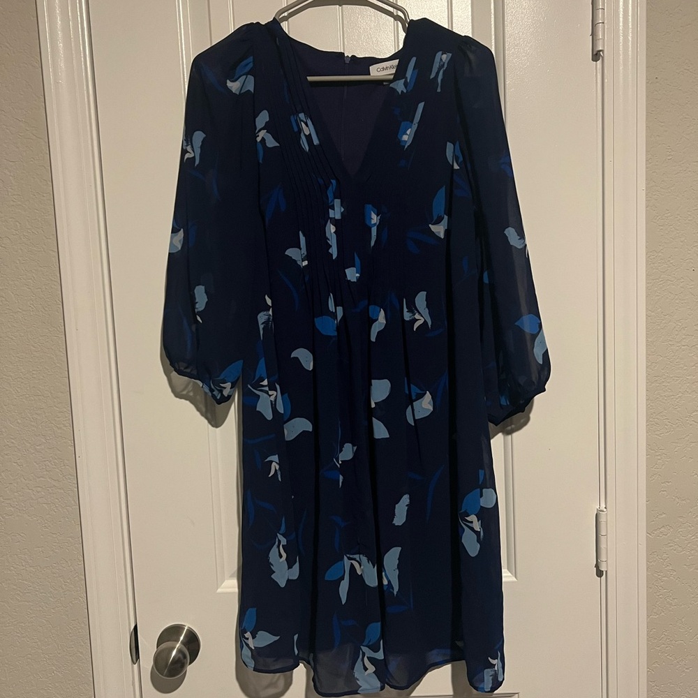 Calvin Klein Deep Blue Dress